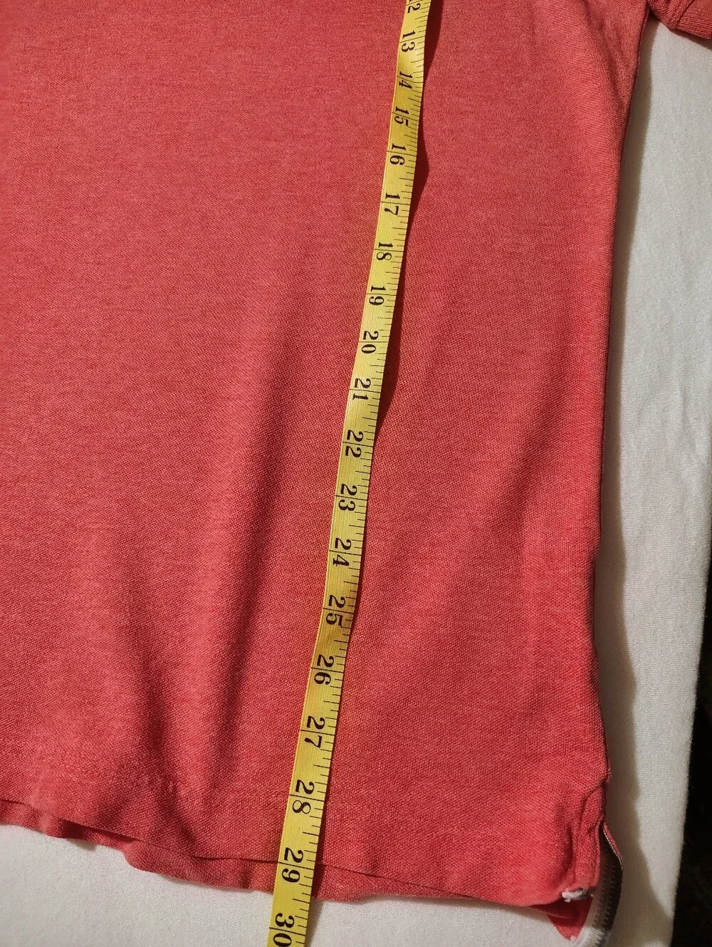 Banana Republic Men’s Red/Orange Polo with Elephant Logo Size L